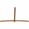 Ekena Millwork Bellingham Rough Sawn Timber Gable Bracket, Western Red Cedar, 108"W x 72"H x 2"D x 4"F, 16/12 Pitch GBW108X72X0204BEL00RWR - alternate 4